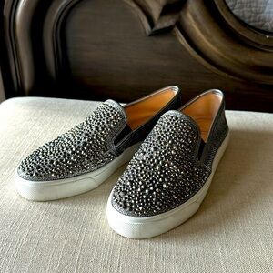 Macy’s Inc Sammee Rhinestone Slip On Sneakers 6